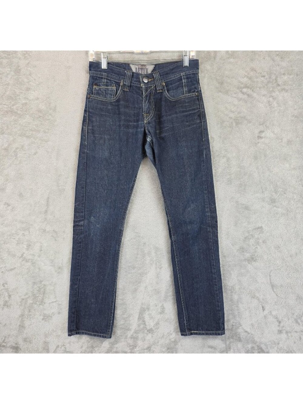 Levis 511 Jeans Mens 28 Blue Dark Wash Skinny Slim Cotton Denim Pants Classic